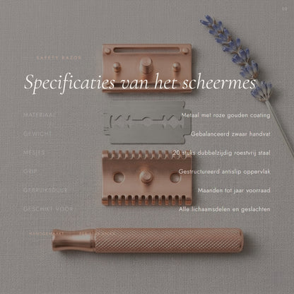 Safety Razor Zilver