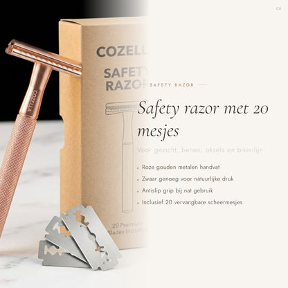 Safety Razor Zilver