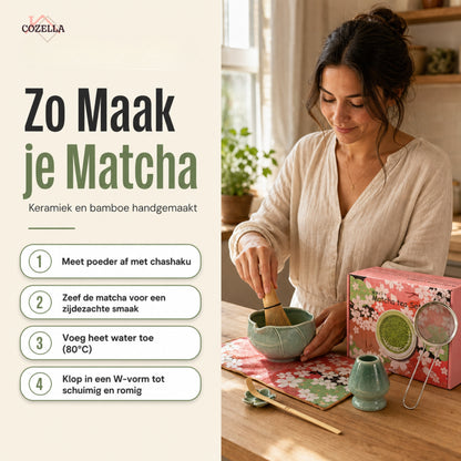 Matcha Set 8-Delig - Groen