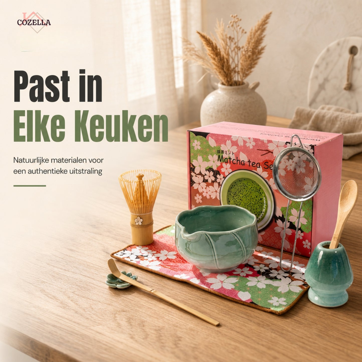 Matcha Set 8-Delig - Groen
