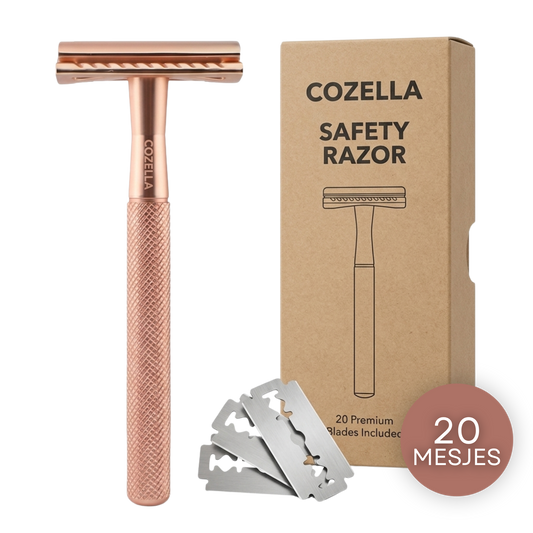 Safety Razor Rosé Goud