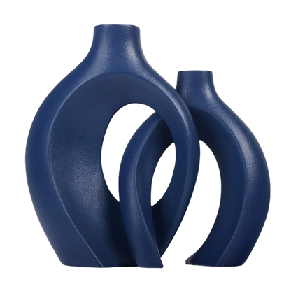 Vaas Lune Donkerblauw