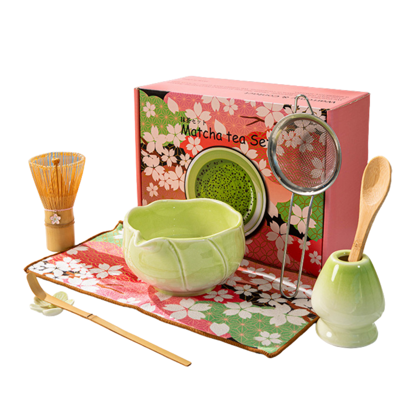Matcha Set 8-Delig - Groen